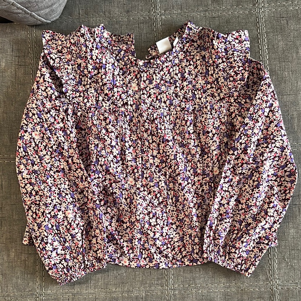 Floral Long Sleeve Blouse